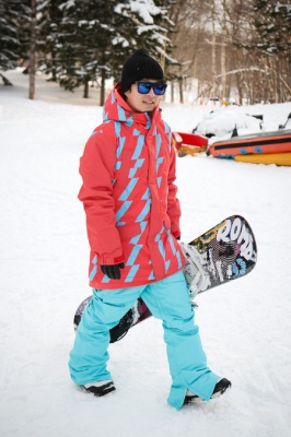 ROMP 270 ˚ Spin Jacket - Red Sky Blue
